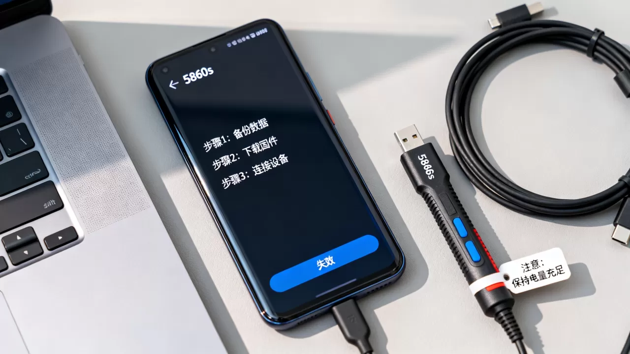 5860s刷机教程，5860s刷机失败怎么办