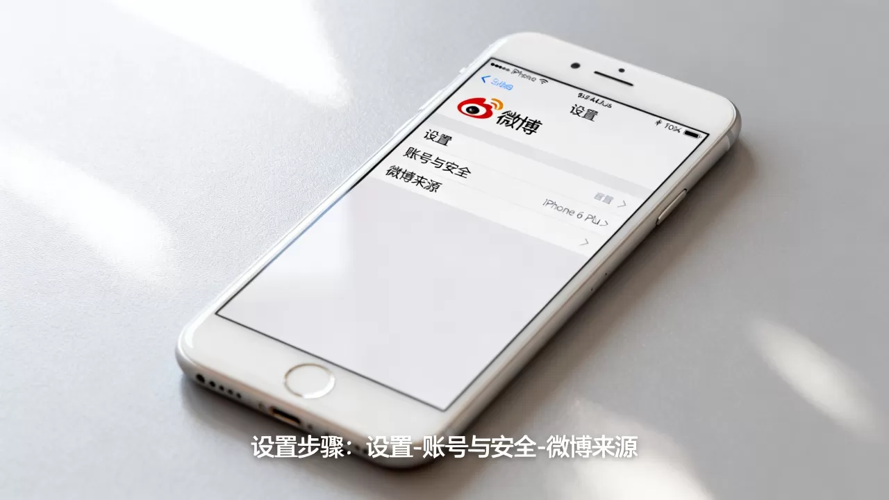 iphone6 plus微博尾巴怎么设置，iphone6 plus微博尾巴