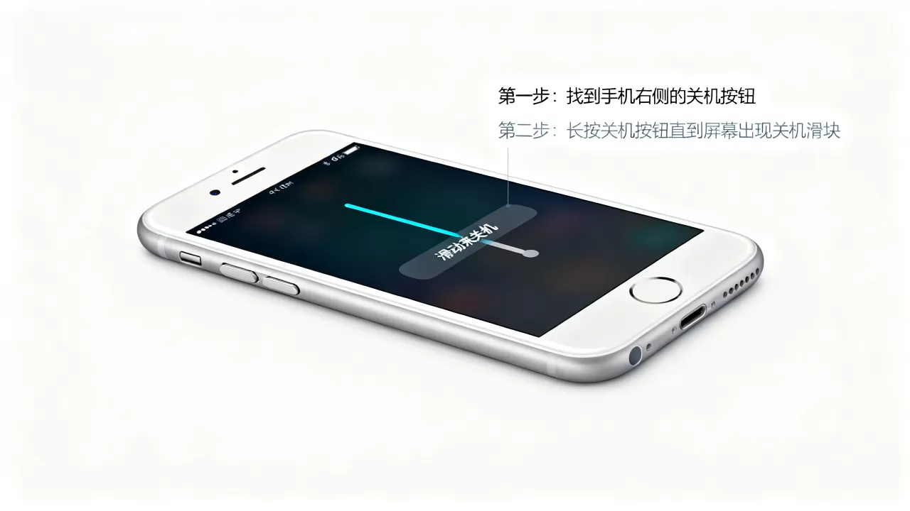 iphone6s怎么关机，iphone6s关机按钮在哪里