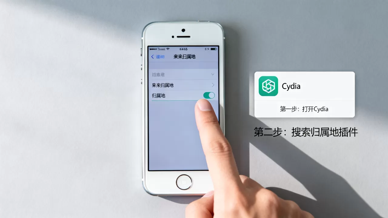 iphone5越狱来电归属地怎么设置，iphone5越狱教程
