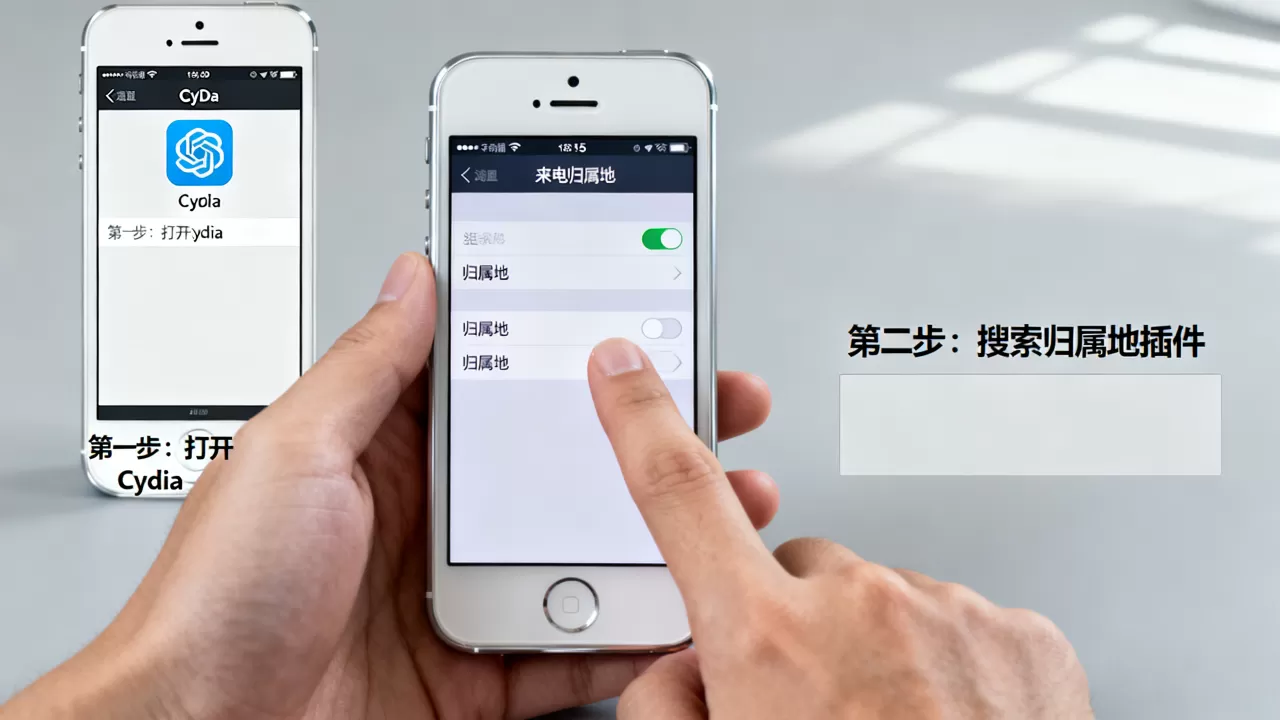 iphone5越狱来电归属地怎么设置，iphone5越狱教程