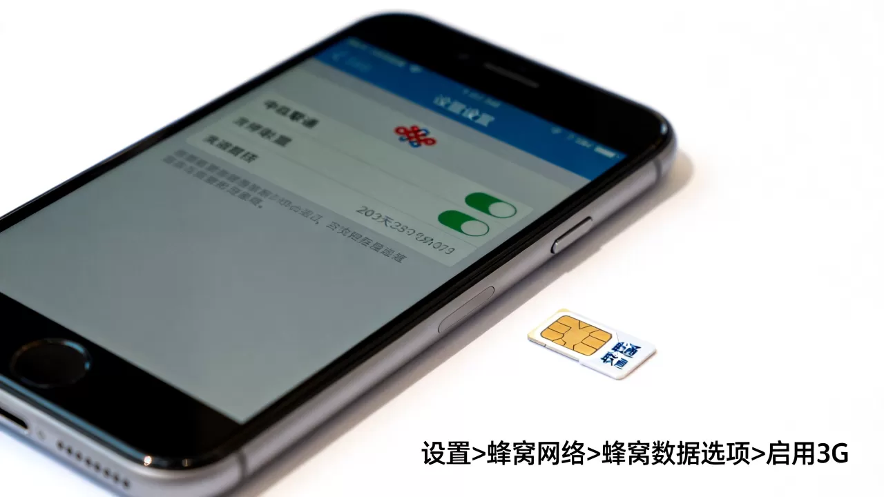 iphone联通3g上网设置教程，iphone联通3g怎么设置