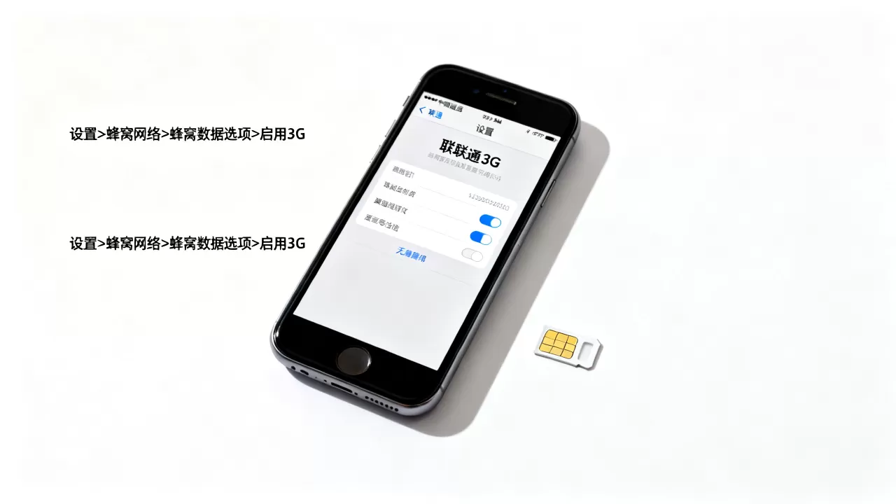 iphone联通3g上网设置教程，iphone联通3g怎么设置