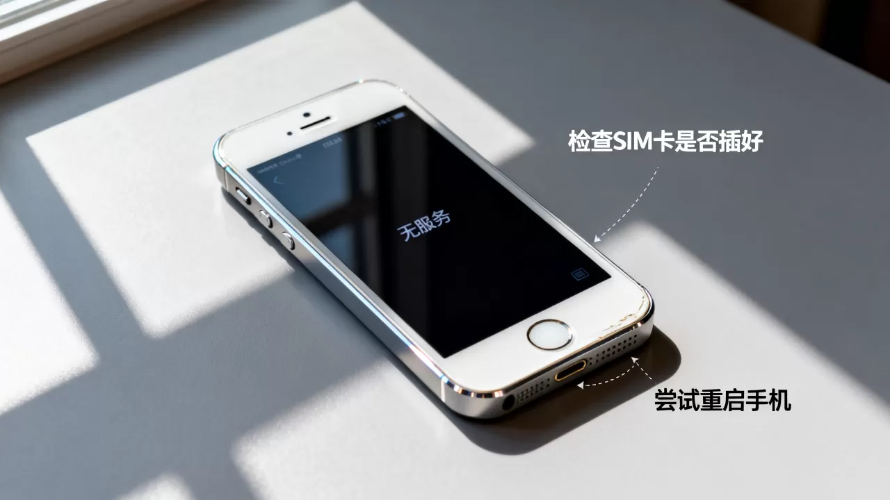 iphone5s无服务怎么办，iphone5s无服务
