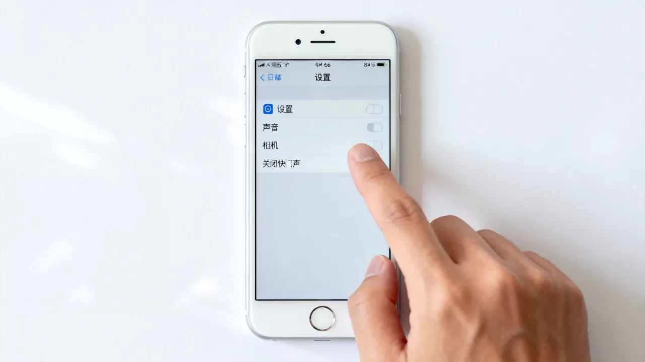 日版iphone6如何关闭拍照声音？iphone6拍照静音设置