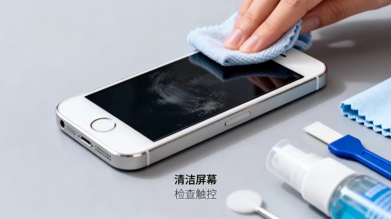 iphone5触摸屏失灵怎么办？iphone5屏幕不灵敏修复