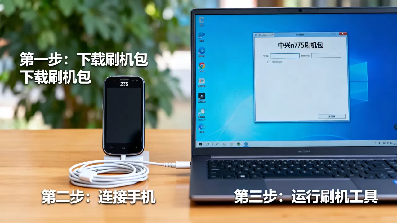 中兴n795刷机教程，中兴n795刷机包