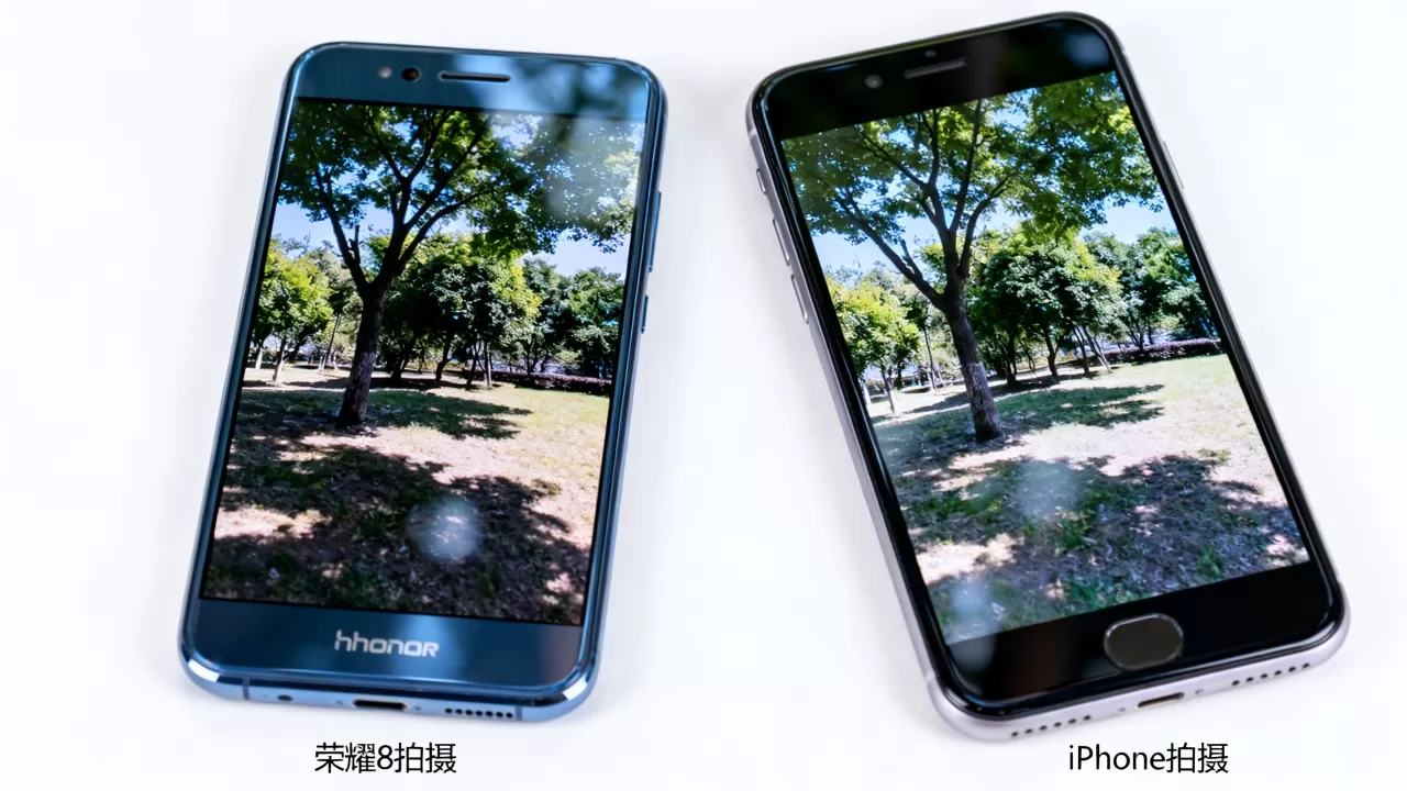 荣耀8拍照对比iphone，荣耀8拍照对比iphone