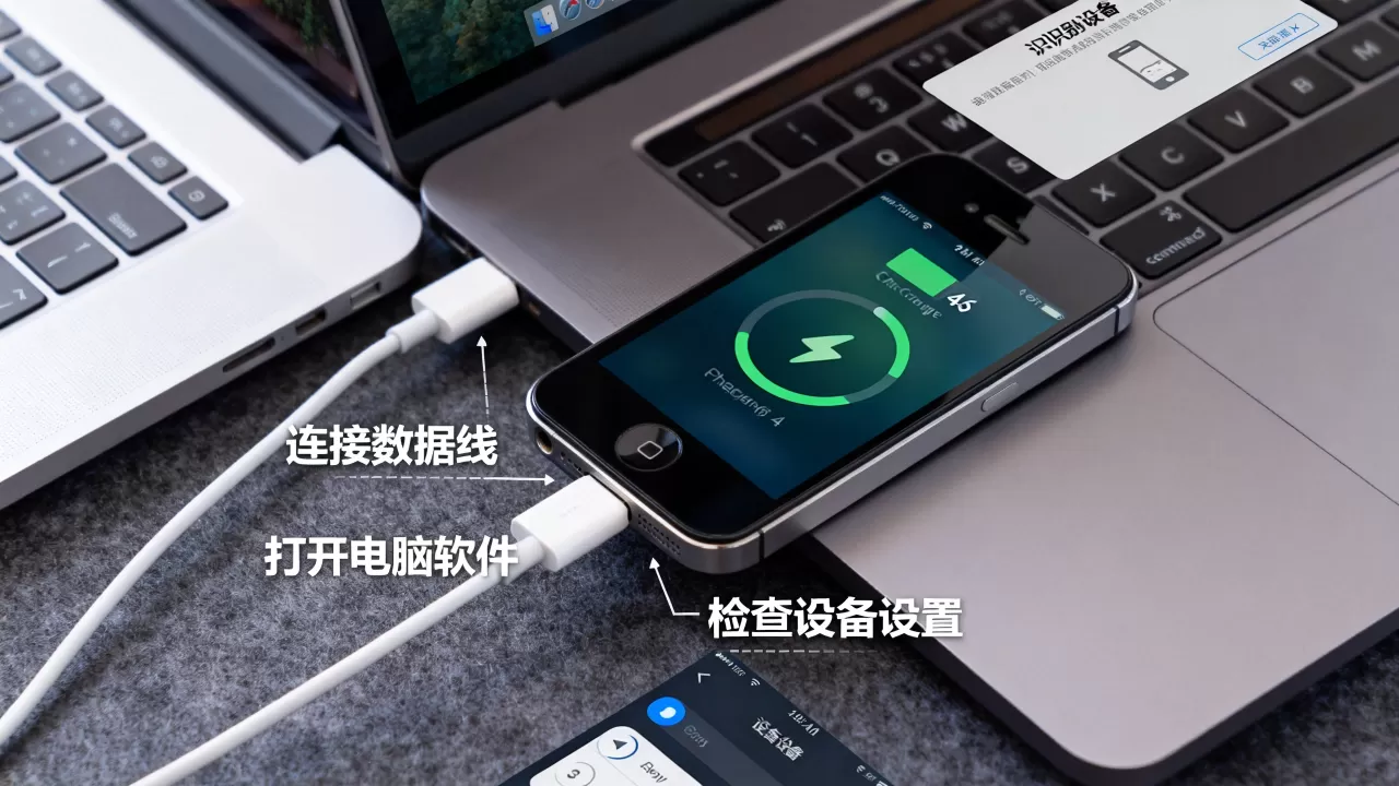 iphone4s电脑连接软件怎么用，iphone4s连接电脑没反应