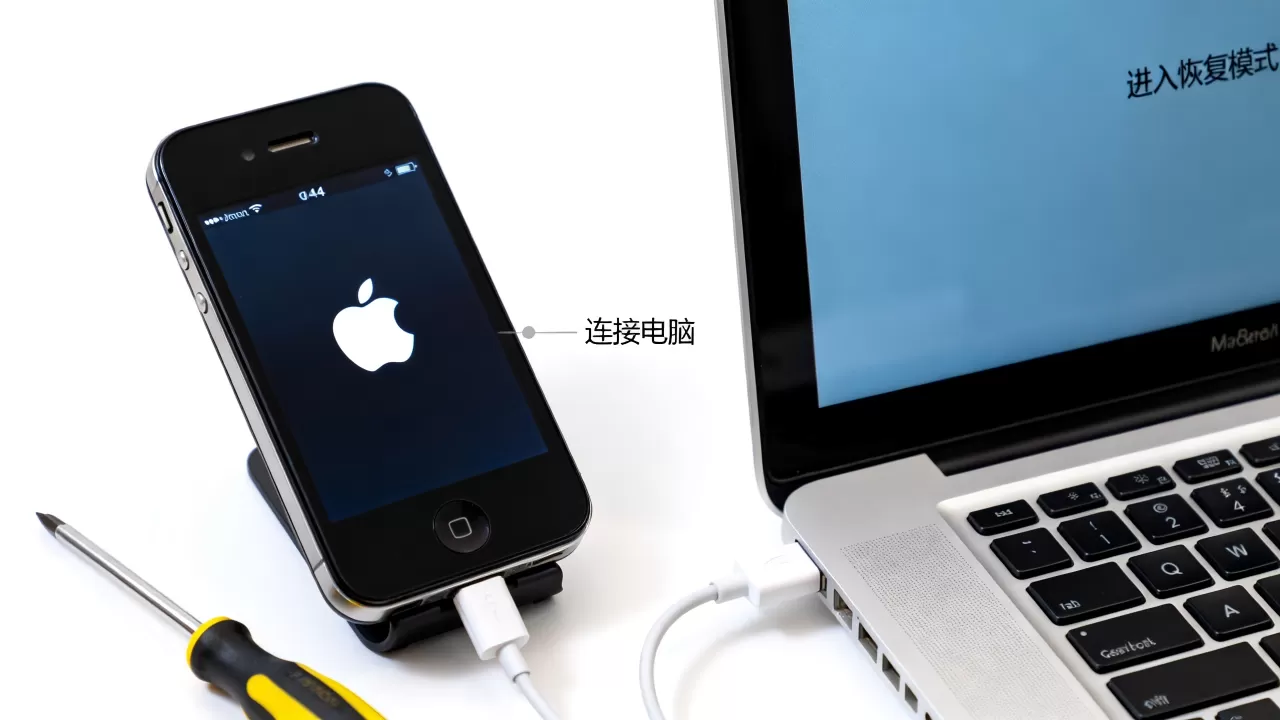 iphone4s越狱白苹果怎么办？iphone4s白苹果无限重启解决方法