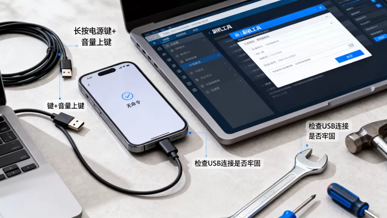 为什么刷机无命令,刷机没反应怎么办 为什么刷机无命令,刷机没反应怎么办