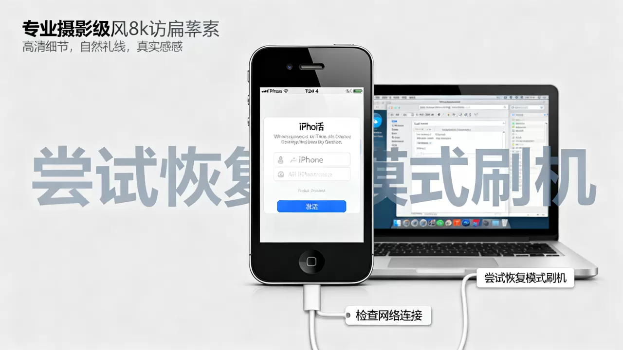 iphone4刷机无法激活，iphone4刷机后无法激活怎么办
