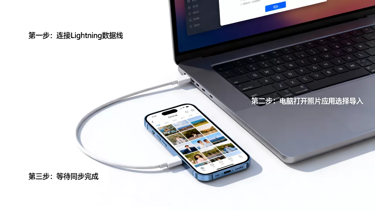 如何把iphone照片同步到电脑，iphone照片怎么传到电脑
