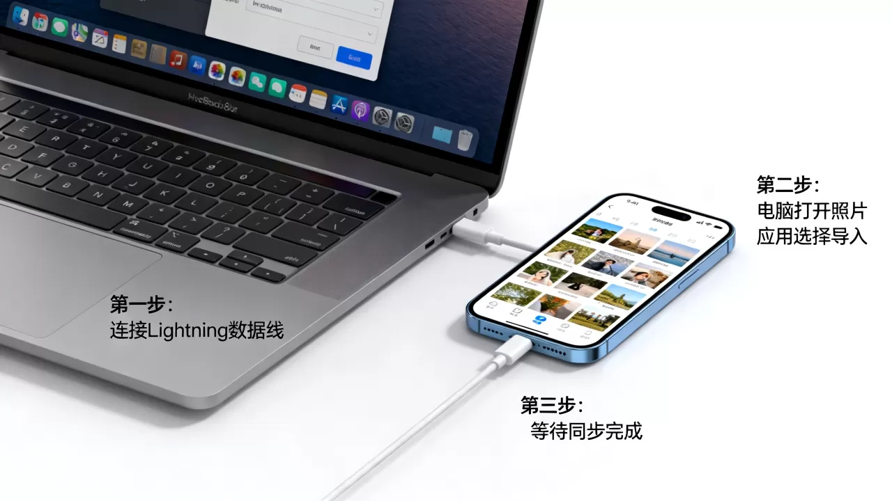 如何把iphone照片同步到电脑，iphone照片怎么传到电脑