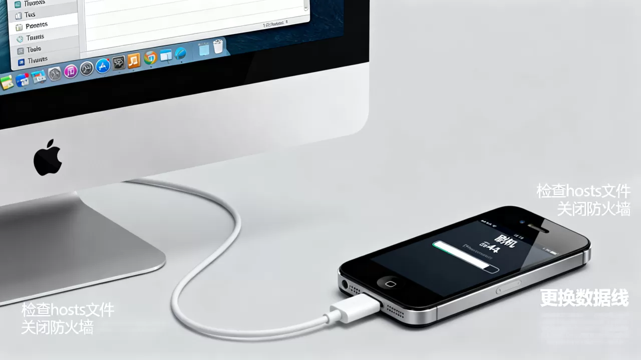 iphone4s刷机3194错误怎么解决，iphone4s刷机3194