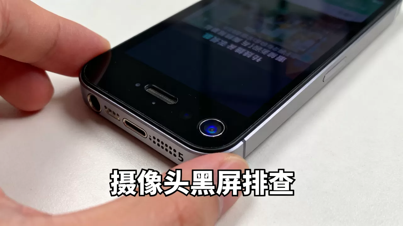 iphone5摄像头黑屏怎么回事，iphone5摄像头黑屏