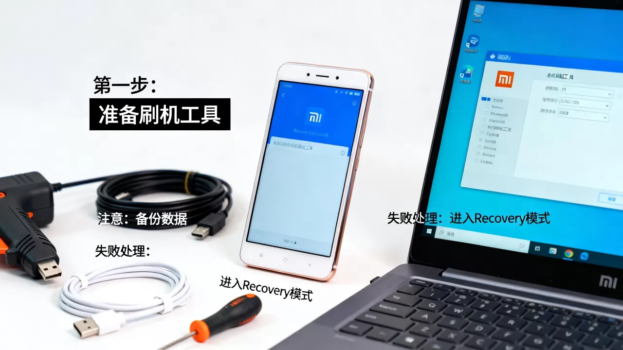 小米红米四刷机教程，红米4刷机失败怎么办