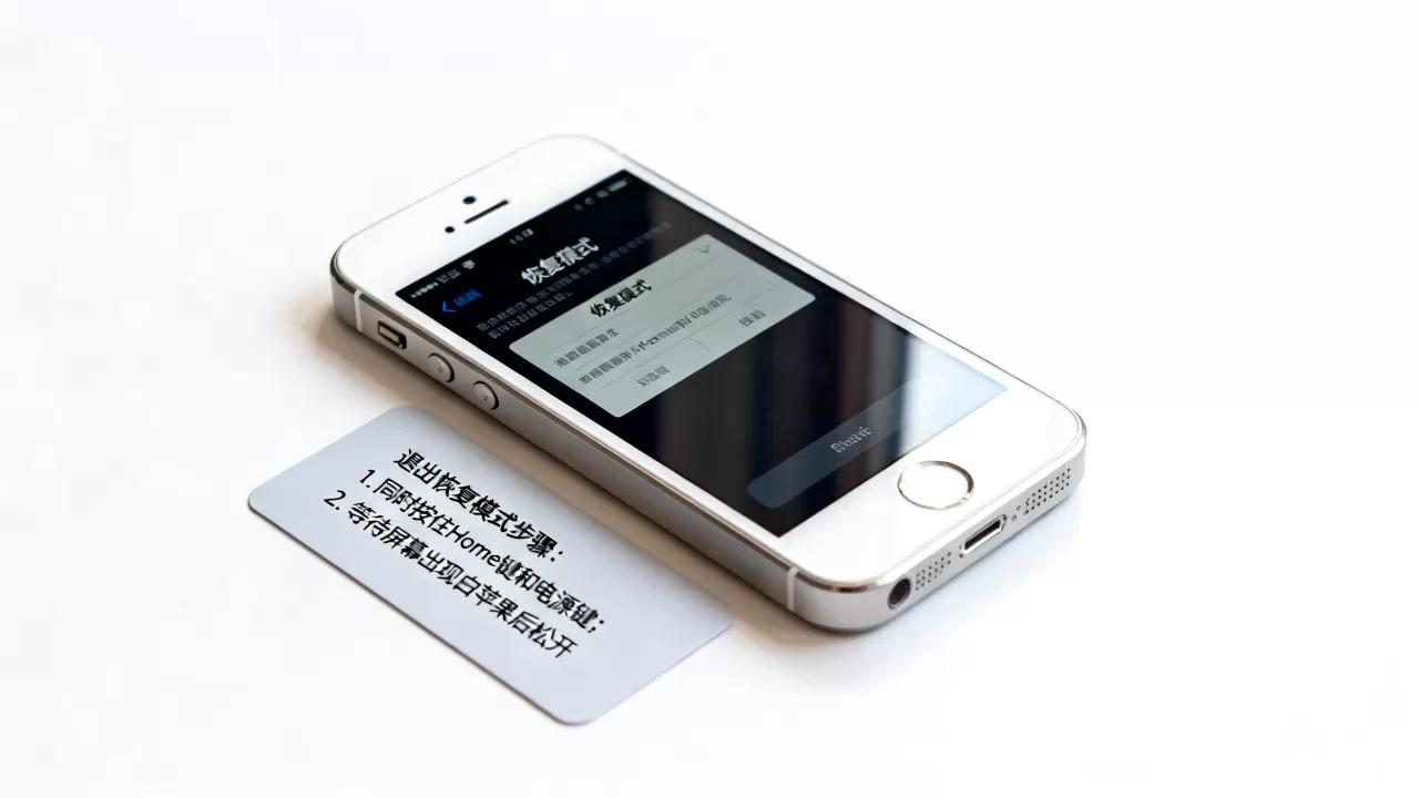 iphone5s退出恢复模式，iphone5s退出恢复模式怎么操作