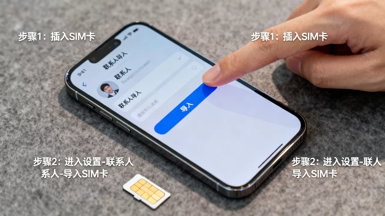iphone联系人导入手机怎么操作，iphone联系人导入