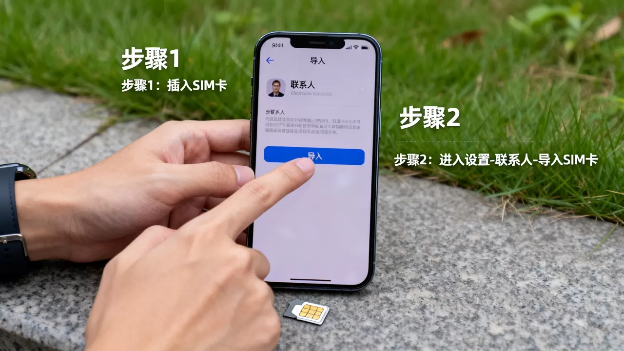 iphone联系人导入手机怎么操作，iphone联系人导入