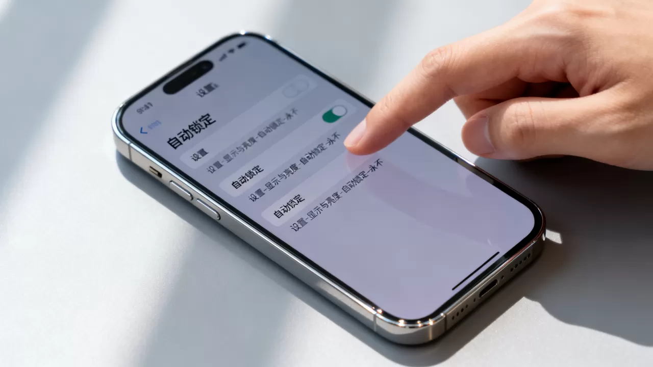 iPhone怎么设置不自动锁屏,iPhone设置永不锁屏 iPhone怎么设置不自动锁屏,iPhone设置永不锁屏