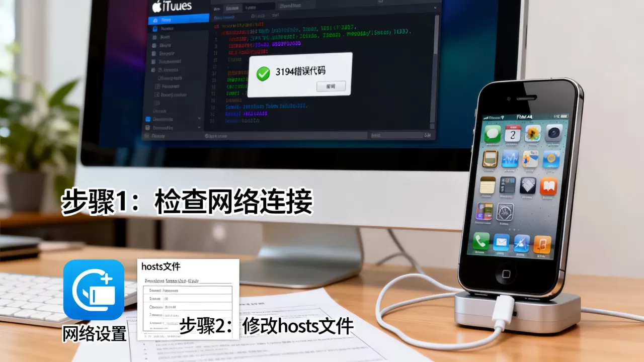 iphone4s刷机3194报错怎么办?iphone4s刷机3194错误代码解决方法 iphone4s刷机3194报错怎么办?iphone4s刷机3194错误代码解决方法