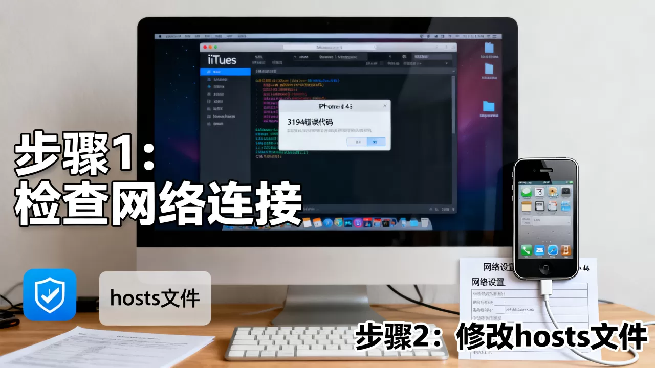 iphone4s刷机3194报错怎么办?iphone4s刷机3194错误代码解决方法 iphone4s刷机3194报错怎么办?iphone4s刷机3194错误代码解决方法
