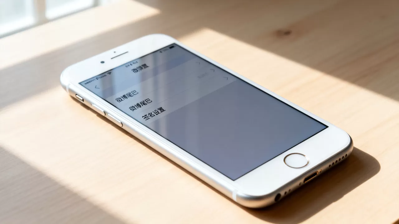 iphone6 plus微博尾巴怎么弄,iphone6 plus微博签名设置 iphone6 plus微博尾巴怎么弄,iphone6 plus微博签名设置