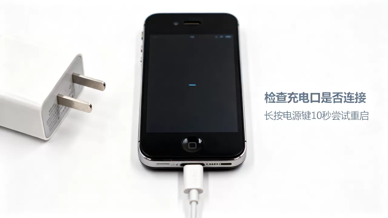 iphone4s锁屏显示不亮怎么办，iphone4s锁屏显示