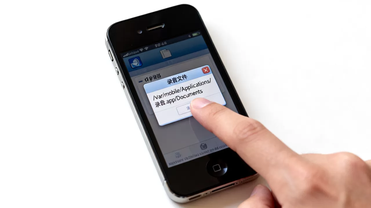 iphone4的录音在哪里，iphone4录音文件存放路径