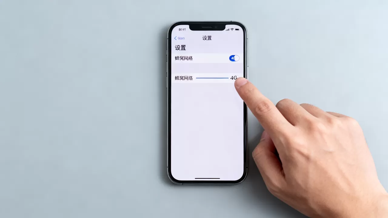 iPhone怎么设置4G网络？苹果手机开启4G教程