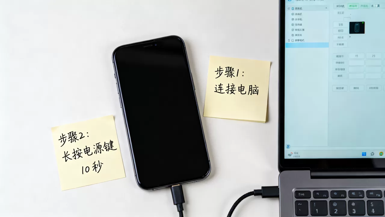 刷机刷成黑屏了怎么办，手机变砖黑屏急救方法