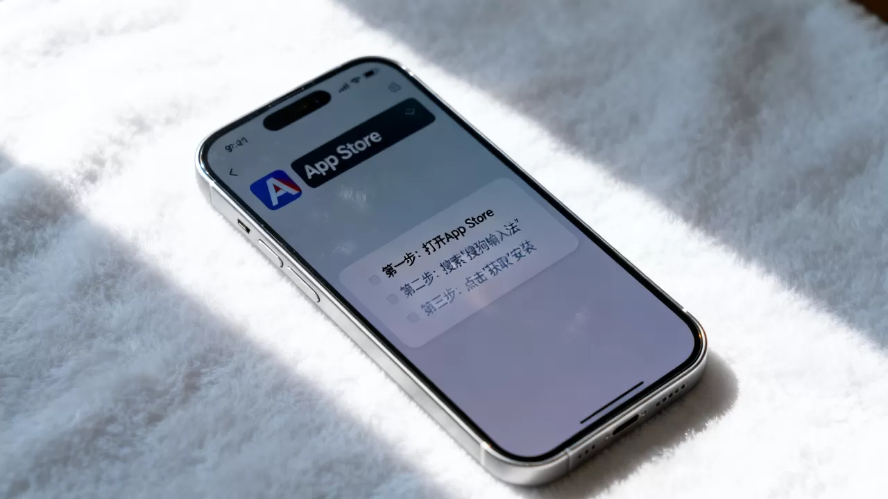 iphone搜狗输入法怎么安装，iphone如何安装搜狗输入法