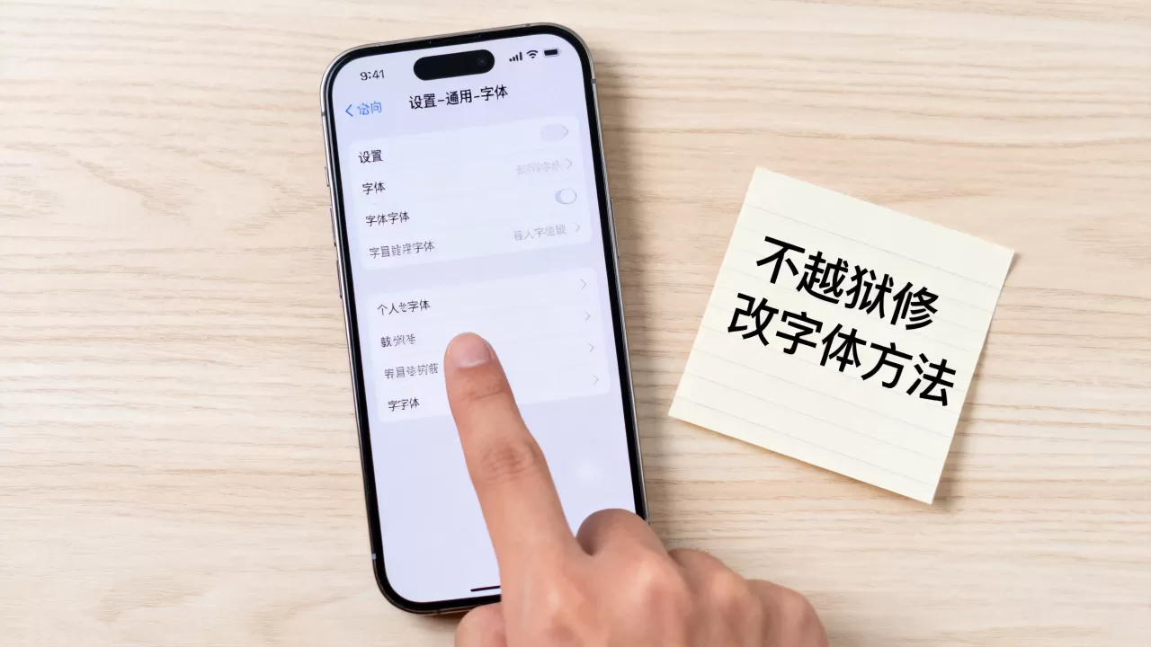 iphone不越狱字体怎么改,iphone不越狱怎么修改字体 iphone不越狱字体怎么改,iphone不越狱怎么修改字体