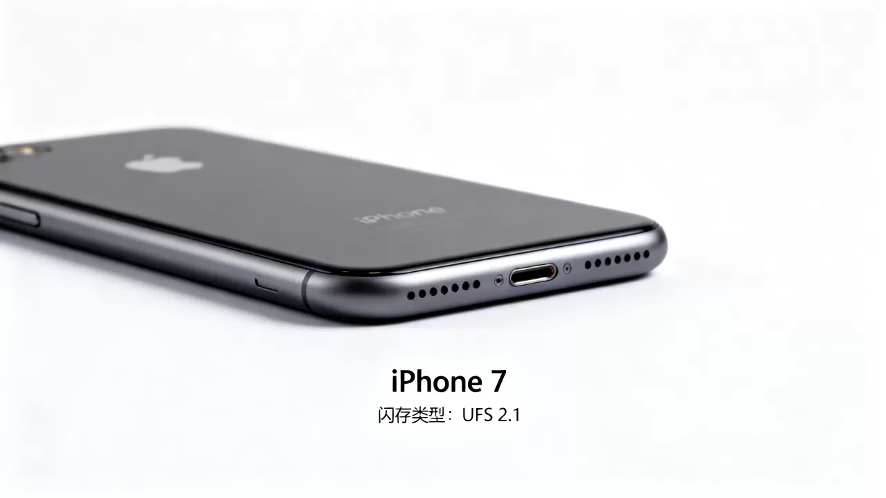 iphone7闪存是ufs2.1吗，iphone7闪存类型