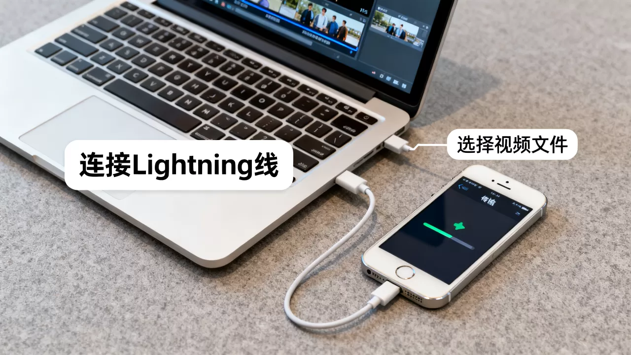 电脑视频传到iphone5，iphone5怎么导入电脑视频