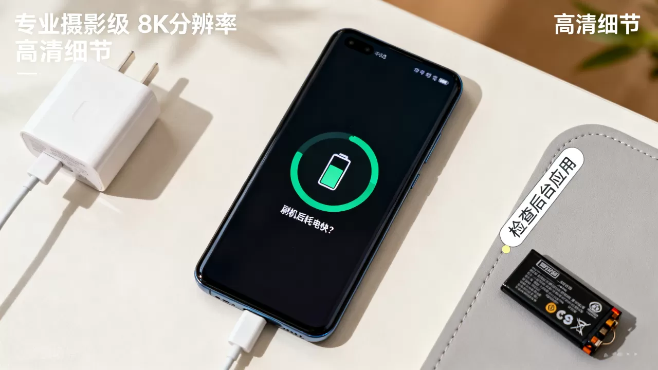 刷机后电量不足怎么办，手机刷机耗电快