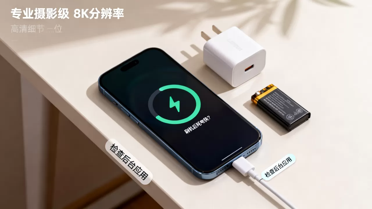 刷机后电量不足怎么办，手机刷机耗电快