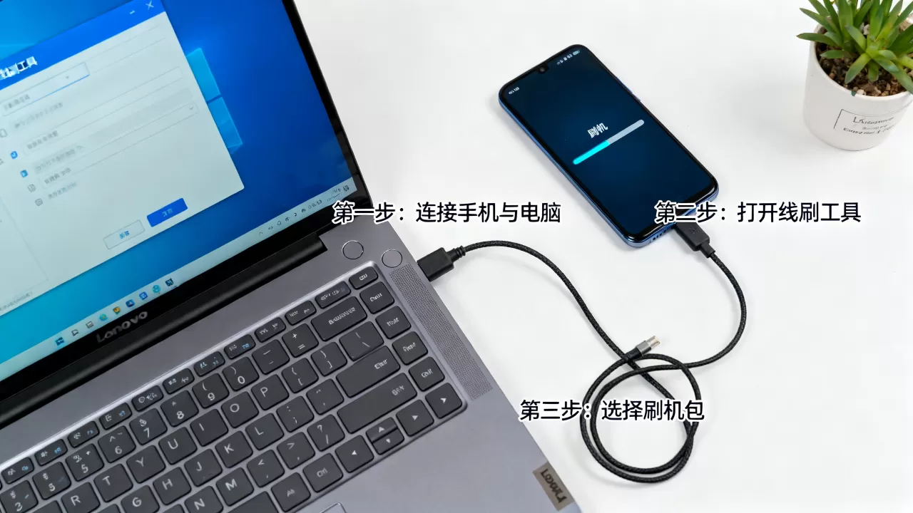 联想手机线刷机教程，联想手机线刷机