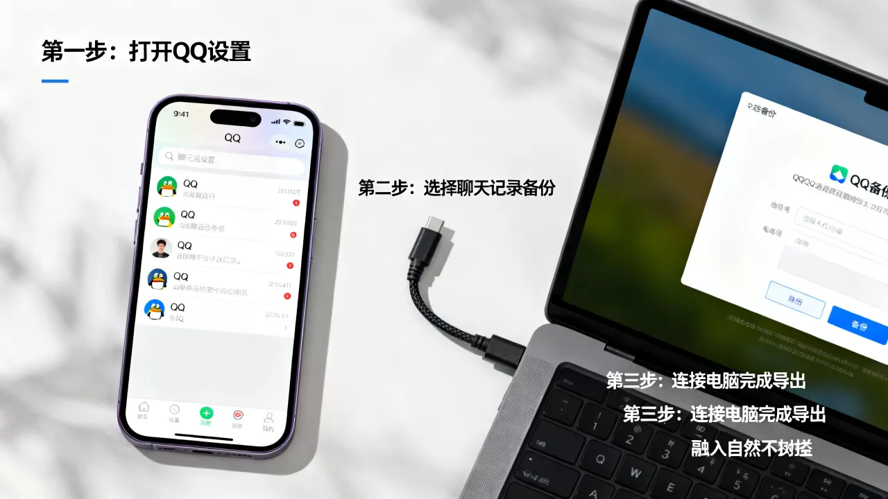 如何导出iphone qq聊天记录，iPhone导出QQ聊天记录方法