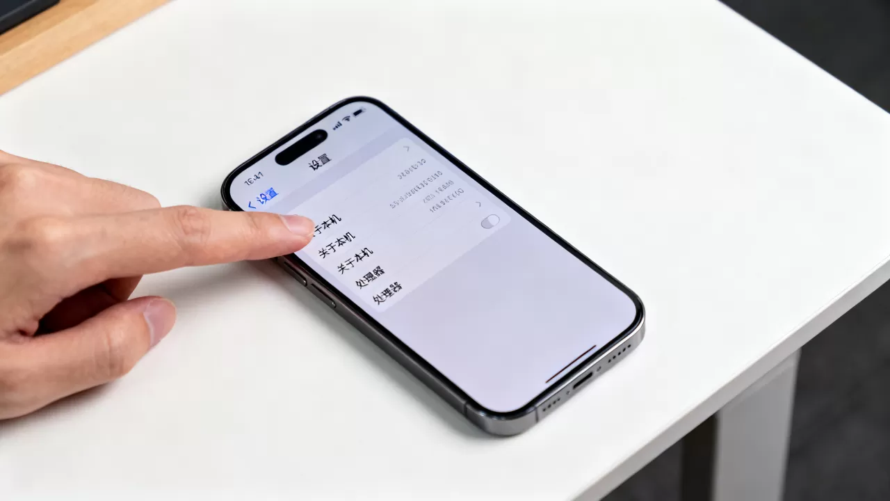 iphone看cpu型号怎么看，苹果怎么看处理器型号