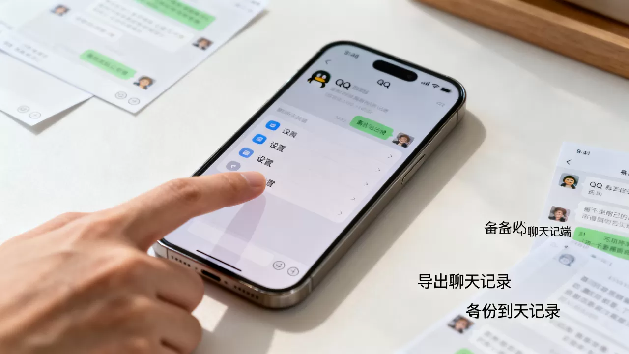 iPhone如何导出QQ聊天记录,苹果手机怎么备份QQ消息 iPhone如何导出QQ聊天记录,苹果手机怎么备份QQ消息