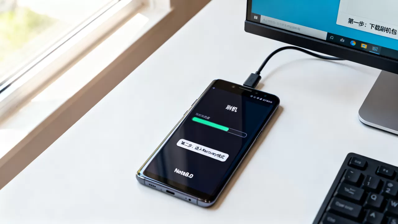note8.0刷机教程，note8.0刷机
