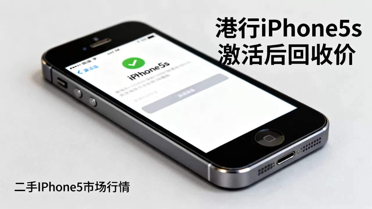 港行iphone5s激活了还能卖吗，iphone5s二手回收价格