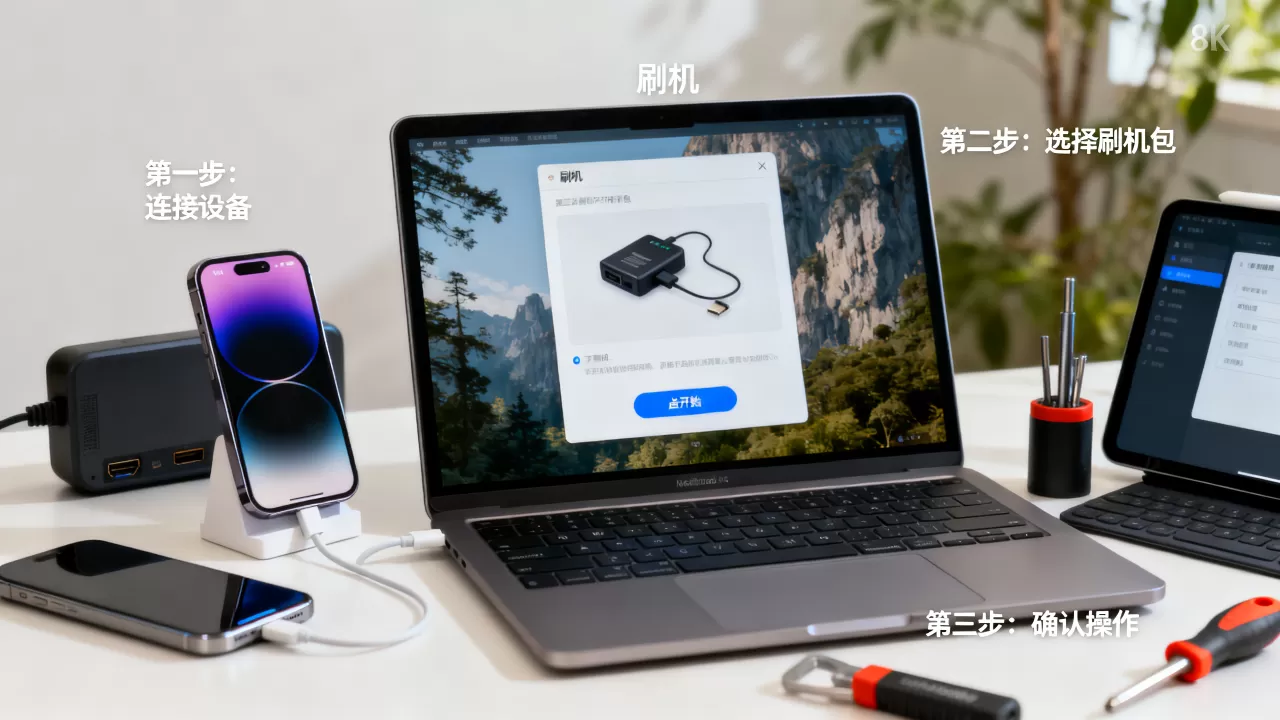 860a刷机教程，860a刷机失败怎么办