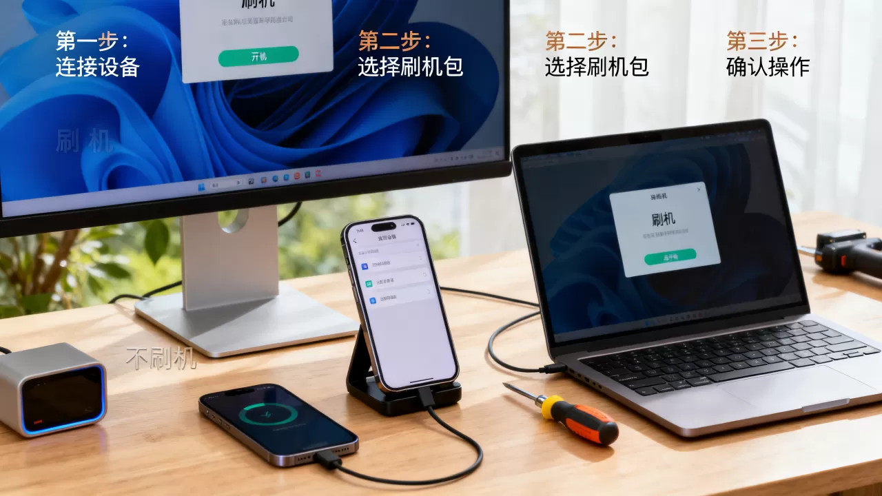 860a刷机教程，860a刷机失败怎么办