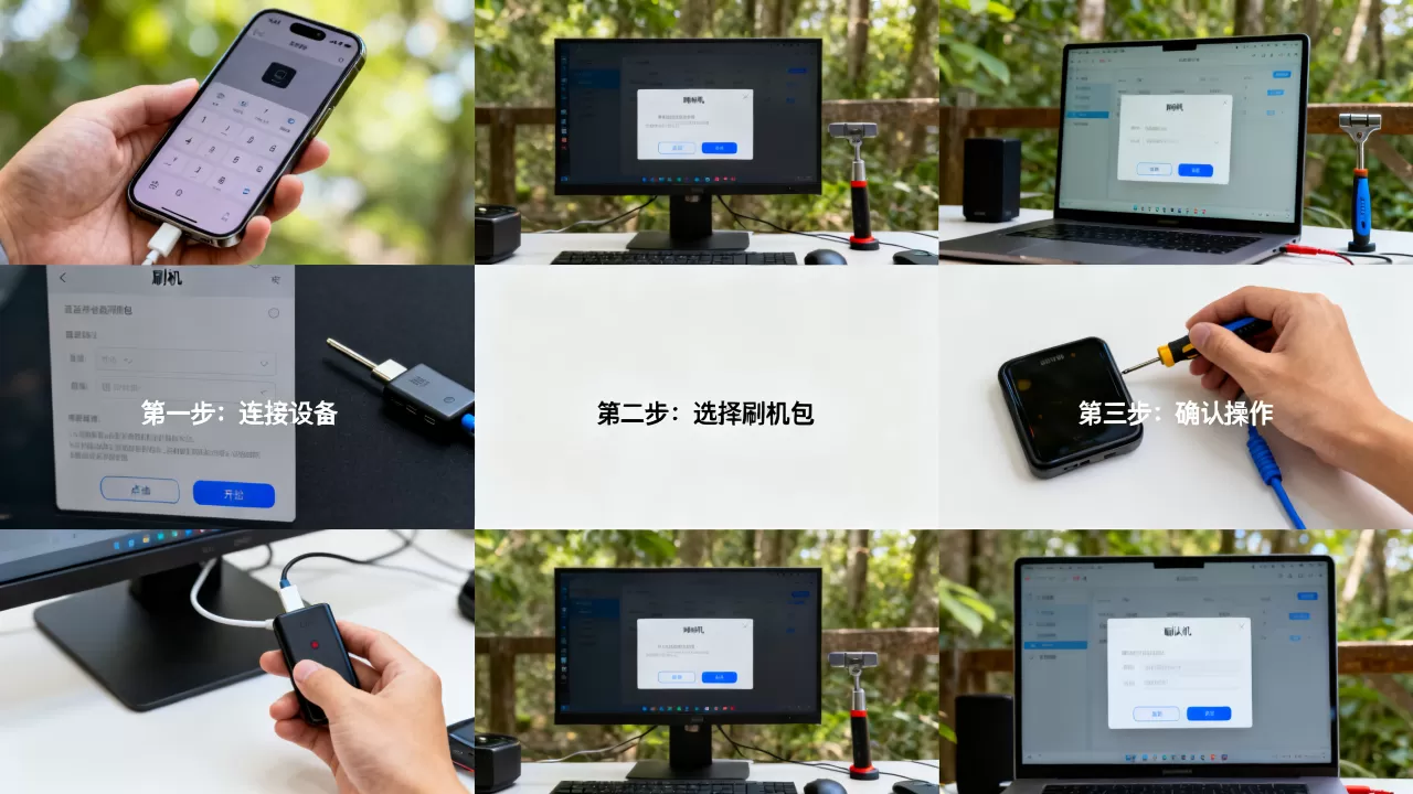 860a刷机教程，860a刷机失败怎么办