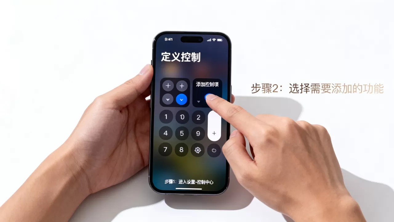 iphone自定义控制中心怎么设置，iphone自定义控制中心
