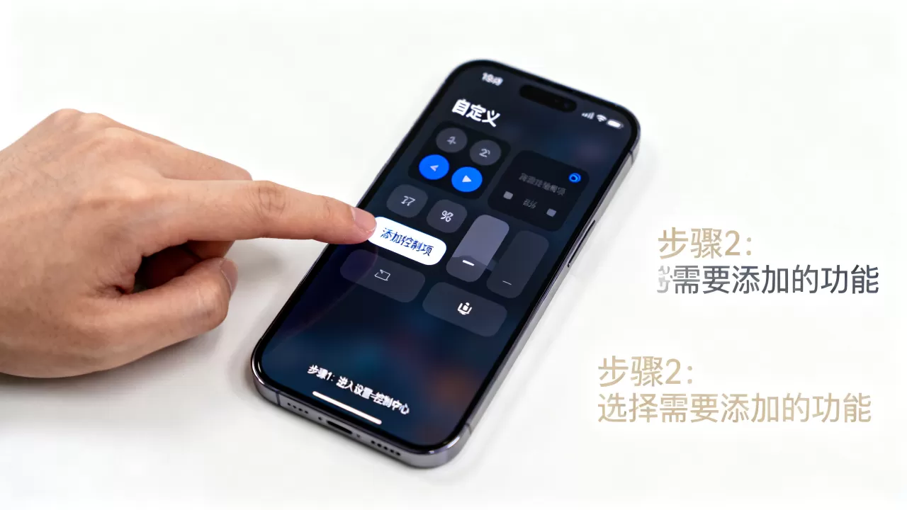 iphone自定义控制中心怎么设置，iphone自定义控制中心