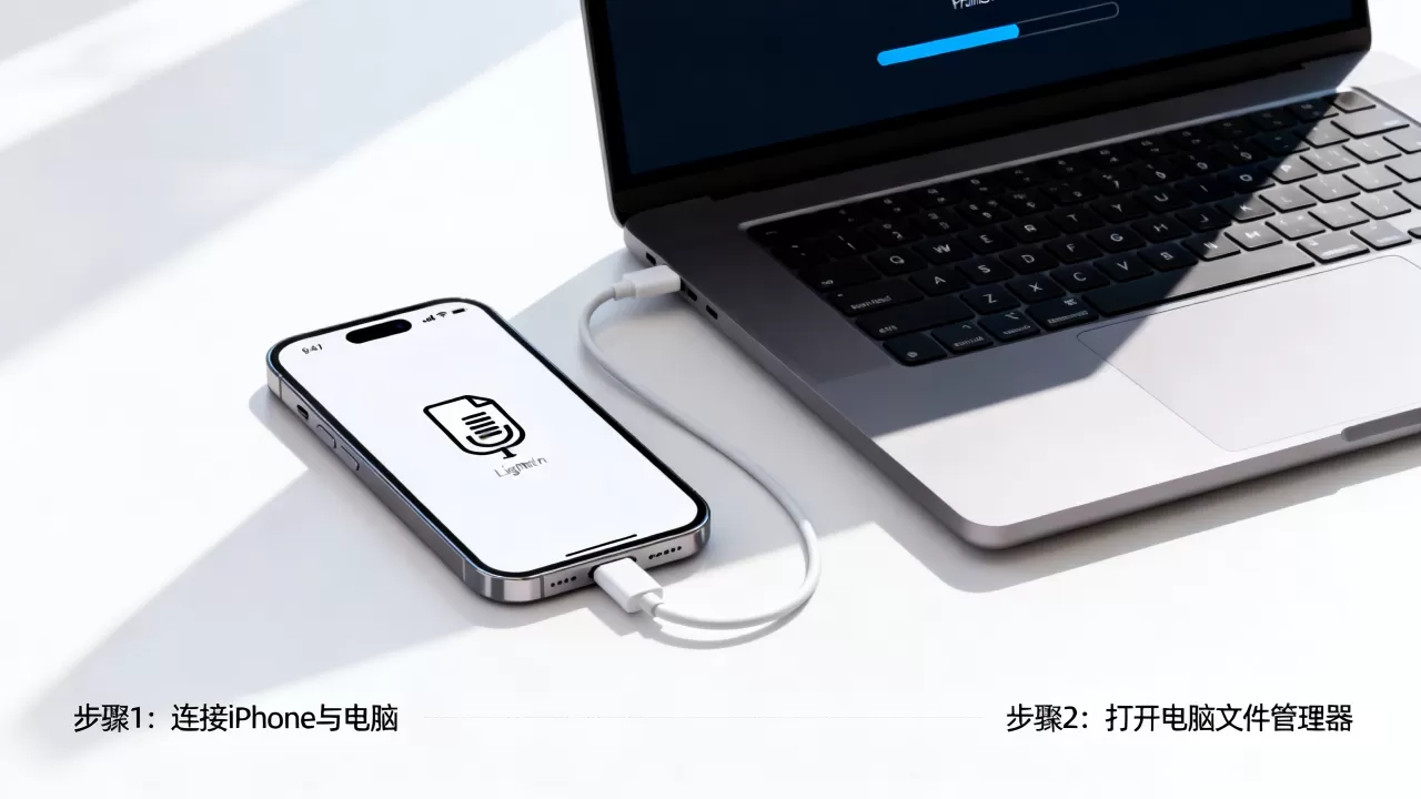 如何将iphone录音导入电脑，iphone录音文件怎么传到电脑